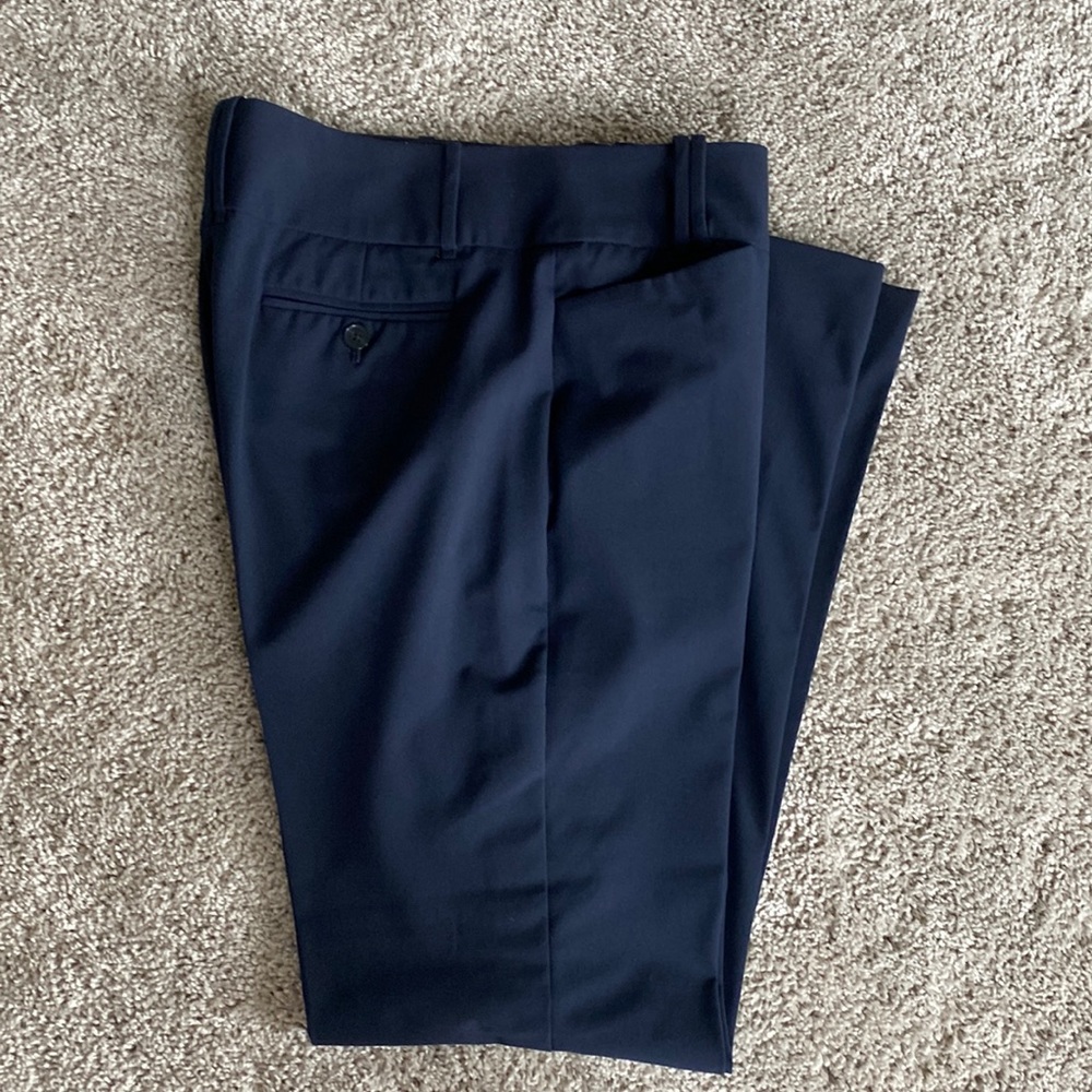 The Limited “Collection” Cassidy fit, navy trouser.